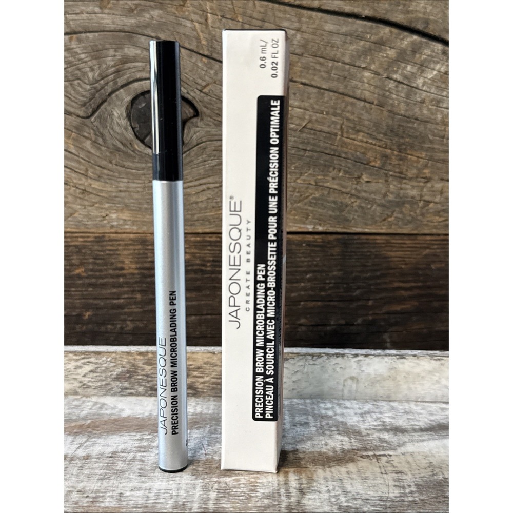 Japonesque Precision Brow Microblading Pen Dark Foncé 0.02oz NEW | Discontinued